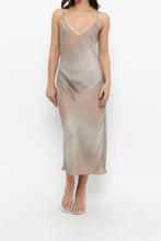 Load image into Gallery viewer, BABATON x Ombre Satin Midi Dress (S, M)