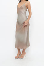 Load image into Gallery viewer, BABATON x Ombre Satin Midi Dress (S, M)