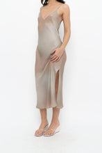 Load image into Gallery viewer, BABATON x Ombre Satin Midi Dress (S, M)