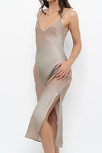 Load image into Gallery viewer, BABATON x Ombre Satin Midi Dress (S, M)