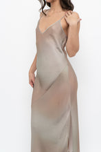 Load image into Gallery viewer, BABATON x Ombre Satin Midi Dress (S, M)