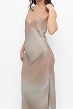 Load image into Gallery viewer, BABATON x Ombre Satin Midi Dress (S, M)