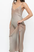 Load image into Gallery viewer, BABATON x Ombre Satin Midi Dress (S, M)