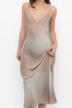 Load image into Gallery viewer, BABATON x Ombre Satin Midi Dress (S, M)