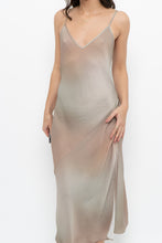 Load image into Gallery viewer, BABATON x Ombre Satin Midi Dress (S, M)