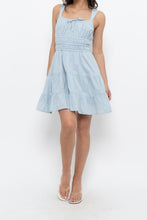 Load image into Gallery viewer, SUNDAY BEST x Baby Blue Cotton Mini Dress (XS, S)