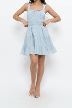 Load image into Gallery viewer, SUNDAY BEST x Baby Blue Cotton Mini Dress (XS, S)