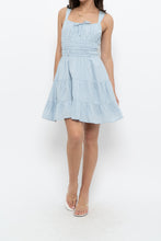 Load image into Gallery viewer, SUNDAY BEST x Baby Blue Cotton Mini Dress (XS, S)