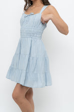 Load image into Gallery viewer, SUNDAY BEST x Baby Blue Cotton Mini Dress (XS, S)