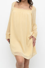 Load image into Gallery viewer, WILFRED x Butter Yellow Flowy Midi Dress (XS, S)