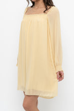 Load image into Gallery viewer, WILFRED x Butter Yellow Flowy Midi Dress (XS, S)