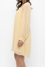 Load image into Gallery viewer, WILFRED x Butter Yellow Flowy Midi Dress (XS, S)