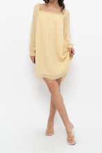 Load image into Gallery viewer, WILFRED x Butter Yellow Flowy Midi Dress (XS, S)