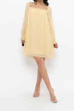 Load image into Gallery viewer, WILFRED x Butter Yellow Flowy Midi Dress (XS, S)