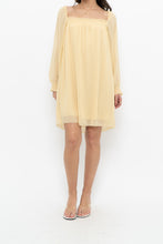Load image into Gallery viewer, WILFRED x Butter Yellow Flowy Midi Dress (XS, S)