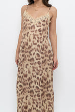 Load image into Gallery viewer, NOTSHY x Leopard Satin Lace Midi Dress (M, L)