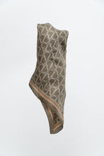 Load image into Gallery viewer, Vintage x Olive Green Patterned Scarf