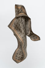 Load image into Gallery viewer, Vintage x Olive Green Patterned Scarf