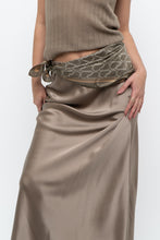 Load image into Gallery viewer, Vintage x Olive Green Patterned Scarf
