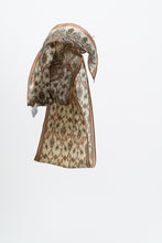 Load image into Gallery viewer, Vintage x Made in Japan x OSCAR DE LA RENTA Floral Silk Scarf