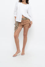 Load image into Gallery viewer, Modern x AYI LIAN Tan Wool, Lined Micro Short (S)