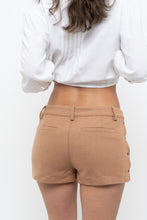 Load image into Gallery viewer, Modern x AYI LIAN Tan Wool, Lined Micro Short (S)
