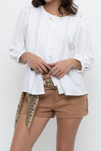 Load image into Gallery viewer, LEVI'S x White Cotton, Linen Buttoned Blouse (S, M)