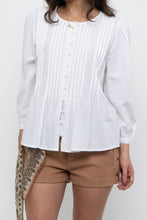 Load image into Gallery viewer, LEVI'S x White Cotton, Linen Buttoned Blouse (S, M)