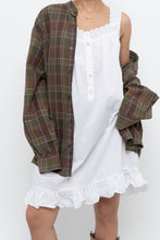 Load image into Gallery viewer, Vintage x EDDIE BAUER Olive Green, Purple Plaid Cotton Flannel (S-XL)