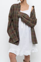 Load image into Gallery viewer, Vintage x White Cotton Lace Midi Dress (XS-M)