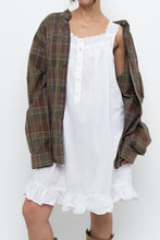 Load image into Gallery viewer, Vintage x EDDIE BAUER Olive Green, Purple Plaid Cotton Flannel (S-XL)
