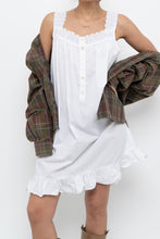 Load image into Gallery viewer, Vintage x White Cotton Lace Midi Dress (XS-M)
