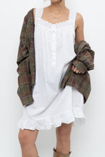 Load image into Gallery viewer, Vintage x White Cotton Lace Midi Dress (XS-M)