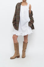 Load image into Gallery viewer, Vintage x White Cotton Lace Midi Dress (XS-M)