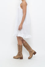 Load image into Gallery viewer, Vintage x White Cotton Lace Midi Dress (XS-M)