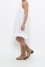 Load image into Gallery viewer, Vintage x White Cotton Lace Midi Dress (XS-M)