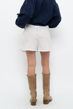 Load image into Gallery viewer, LA VIE EN ROSE x White Cotton Eyelette Lounge Short (L, XL)