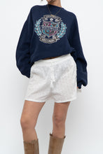 Load image into Gallery viewer, Vintage x Made in USA x RUSSEL Whitewater Navy Crewneck (XS-XL)