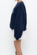 Load image into Gallery viewer, Vintage x Made in USA x RUSSEL Whitewater Navy Crewneck (XS-XL)
