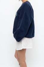 Load image into Gallery viewer, Vintage x Made in USA x RUSSEL Whitewater Navy Crewneck (XS-XL)