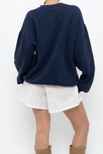 Load image into Gallery viewer, Vintage x Made in USA x RUSSEL Whitewater Navy Crewneck (XS-XL)