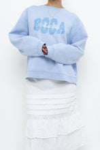 Load image into Gallery viewer, Vintage x BOCA Baby Blue Cropped Crewneck (XS-L)