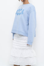 Load image into Gallery viewer, Vintage x BOCA Baby Blue Cropped Crewneck (XS-L)