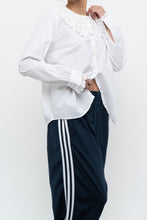 Load image into Gallery viewer, Modern x White Cotton Collared Blouse (XS-M)