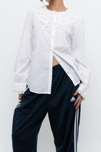 Load image into Gallery viewer, Modern x White Cotton Collared Blouse (XS-M)