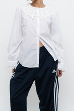 Load image into Gallery viewer, Modern x White Cotton Collared Blouse (XS-M)