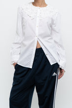 Load image into Gallery viewer, Modern x White Cotton Collared Blouse (XS-M)