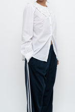 Load image into Gallery viewer, Modern x White Cotton Collared Blouse (XS-M)