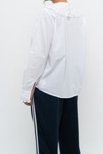 Load image into Gallery viewer, Modern x White Cotton Collared Blouse (XS-M)