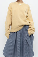 Load image into Gallery viewer, Vintage x TOMMY HILFIGER Cotton Butter Yellow Knit Sweater (M-XXL)